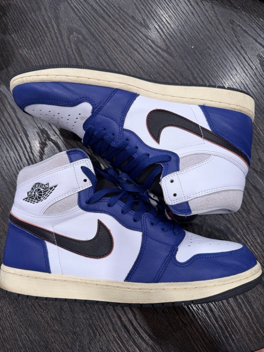 Nike Retro Jordan 1 Mid Royal Blue Rare Air Men's  11.5